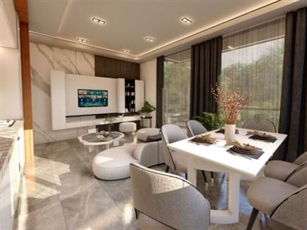 GİRNE MERKEZ'DE SATILIK DAİRE
